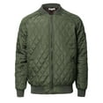 thumbnail image 1 of FashionOutfit Men's Casual Basic Quilted Bomber Jacket, 1 of 4