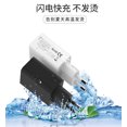 thumbnail image 2 of Cargador de viaje universal de 5V 2A Enchufe de la UE Teléfono móvil certificado Enchufe del adaptador de corriente del cabezal de carga USB Kearding PJ6418-02, 2 of 2