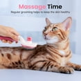 thumbnail image 4 of Jewyow Ultimate Deshedding Brush for Cats & Dogs - Gentle on Skin, Reduces Shedding for Puppies & Kittens,Pink, 4 of 7
