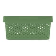 thumbnail image 2 of Caja con Tapa 4.5 Litros Plastic Trends Modelo Paris Color Verde, 2 of 4
