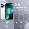 thumbnail image 2 of JETech Magnetic Silicone Case for iPhone 13 Pro 6.1-Inch, Compatible with MagSafe, Phone Cover with Camera Lens Full Protection (Light Grey), 2 of 6