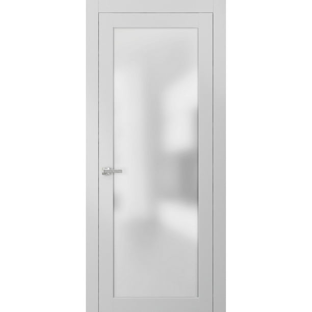 Lite Frosted Glass Door 28 X 84 Walmart Com Walmart Com