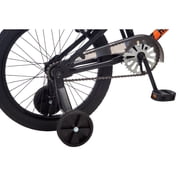 Mongoose Switch Kids Bike with Training Wheels, 18 Inch Wheels, Ages 5-9, Black