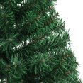 thumbnail image 5 of vidaXL Artificial Half Christmas Tree with Stand Green 120 cm PVC, 5 of 5