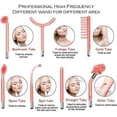 thumbnail image 2 of Portable High Frequency Wand Handheld Skin Massager with 7 Glass Tubes, 2 of 5