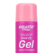 Equate Women's Dry Skin Shave Gel with Vitamin E, 7 oz