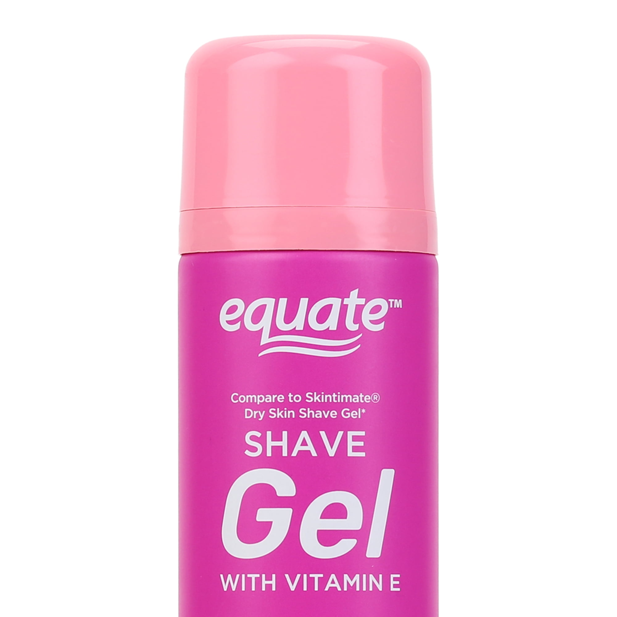 Equate Women's Dry Skin Shave Gel with Vitamin E, 7 oz