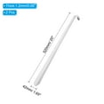 thumbnail image 2 of Uxcell 20in Shoe Horn, 2Pcs Metal Curved Handle Shoe Helper, Silver Tone, 2 of 6