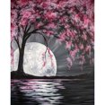 thumbnail image 1 of Taladro diamante pintura FLhrweasw DIY flores de cerezo 40x50cm, 1 of 1