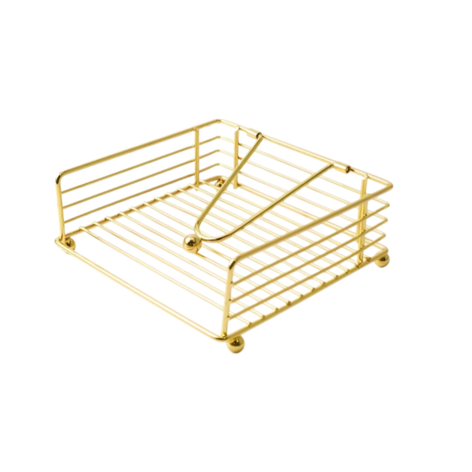 Inerposs Iron Napkin Holder, Metal Tissue Storage, Decorative Tissue Dispenser, Stylish Paper Napkin Organizer for Home, Café, and Restaurant