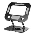 thumbnail image 2 of BELOVING Support Réglable pour Ordinateur Portable Rotation à 360 Degrés Support de Lecture pour Bureau Voyage Noir, 2 of 10