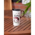 thumbnail image 2 of Evergreen Ceramic Travel Cup, 17 OZ. ,w/box, Let That Shiitake Go, 2 of 3