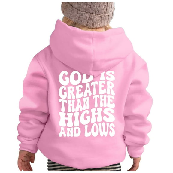LUOGENLI Hoodies Girls Valentine's Day Hoodies Size 7-8 Cute Boys and Girls Casual Loose Cute Print Long Sleeve Hoodie Sport Preppy Sweatshirts for Girls 10-12 7-8 Years