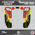 thumbnail image 2 of Kalair GFX Graphics Kit for Honda ATV TRX 300EX (1993-2006) Fracture Series, 2 of 5
