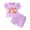 Girls Summer Set-B112-Light Purple, variant on Toddler Girl Summer Short Clothes Sets Outfits Tee Shirts Shorts Playwear Girls Summer Set 0-3 Years,2-3 Years