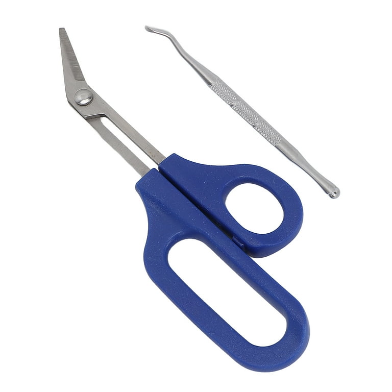 Long Handle Toenail Scissors for Seniors Podiatrist Clippers for Disable  Thick & Ingrown Nail Scissors Toenail Cutter 