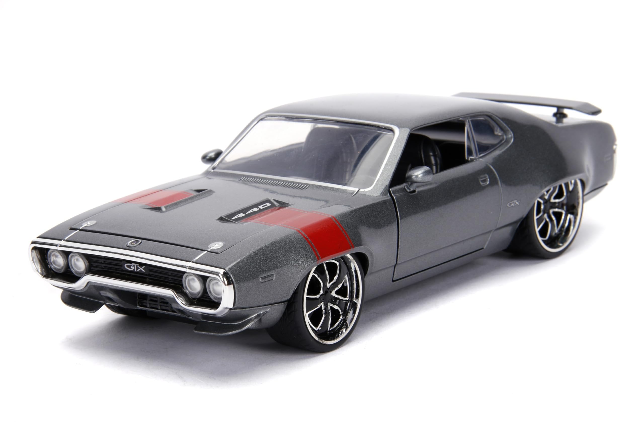 ミニカー 1:24 BTM 1970 Plymouth Road Runner 938 1970 Plymouth Road Runner #938 Candy Blue and White 