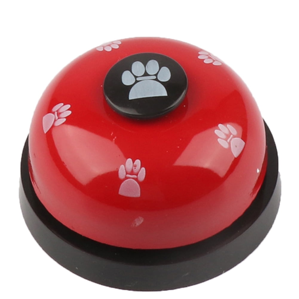 Toy Footprint Ring Small Funny Dog Training Called Puppy Bell Pet Call Dinn S2L0 