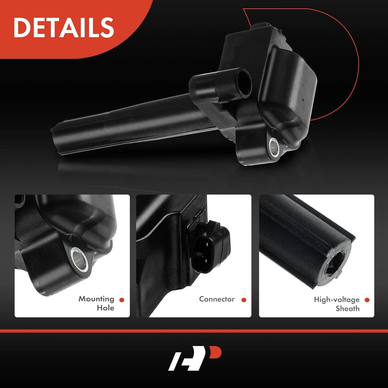 A-Premium Ignition Coil Pack Replacement for Lexus ES300 1996-1998 Toyota Solara 1999-2003 Camry Avalon Sienna V6 3.0L 3-PC Set