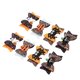 thumbnail image 4 of Lazos para el pelo de mascotas de Halloween, lindo y exquisito moño para el pelo de perro con banda de goma para el cuidado de cachorros, 8 Uds., 4 of 8