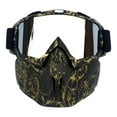thumbnail image 1 of Retro Motorcycle Goggles Off Road Racing Eyewear for Ski Wind and Riding Glasses, 1 of 8