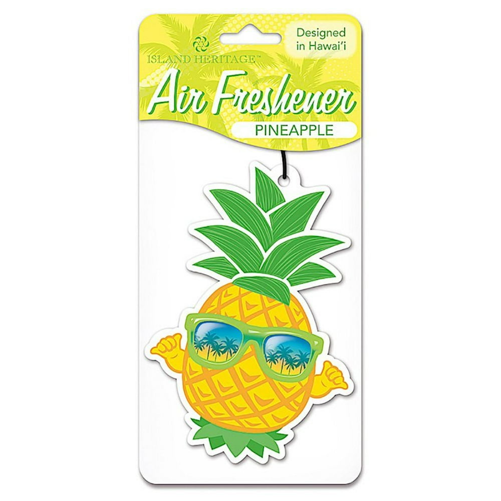 Automobile Car Air Freshner Pineapple Scent 2 Packs
