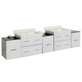 thumbnail image 1 of Imaginations Américaines 88.5 pouces W Vanity Set Blanc, 1 of 1