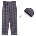 thumbnail image 1 of Pantalones de pijama largos Pantalones largos para hombre, pantalones para dormir, pantalones casuales de pierna recta de moda para mujer, pantalones a cuadros para el hogar, se pueden usar fuera de p, 1 of 3
