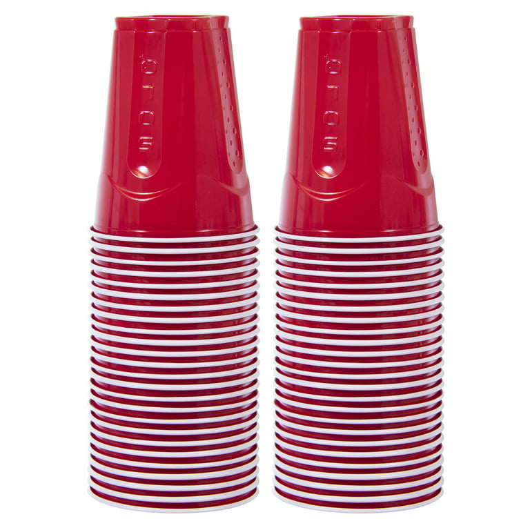 SLOP16RLR Red Plastic Party Cups by SOLO Cup Company