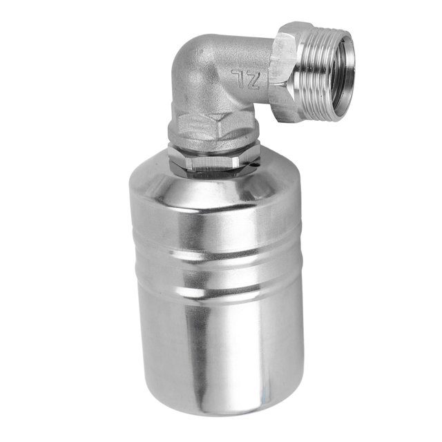 Válvula Flotante de Control de Nivel de Agua, Válvula de Flotador de Agua de Acero inoxidable de acero inoxidable 0 C-100 C Fácil de Instalar para fuentes
