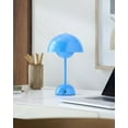 thumbnail image 6 of Livabliss Mayotte Portable Table Lamp, 12-inch, Blue, 6 of 6