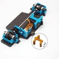 thumbnail image 3 of 1:28 Servo Mount for K989 Car Crawler DIY Accessory Yellow, 3 of 7