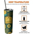 thumbnail image 6 of Pineapple Tumbler 20 oz Travel Coffee Mug Skinny Tumblers with Lid and Straw Stainless Steel Insulated Coffee Cups Pineapple Lovers Gifts for Women Girls, 6 of 6