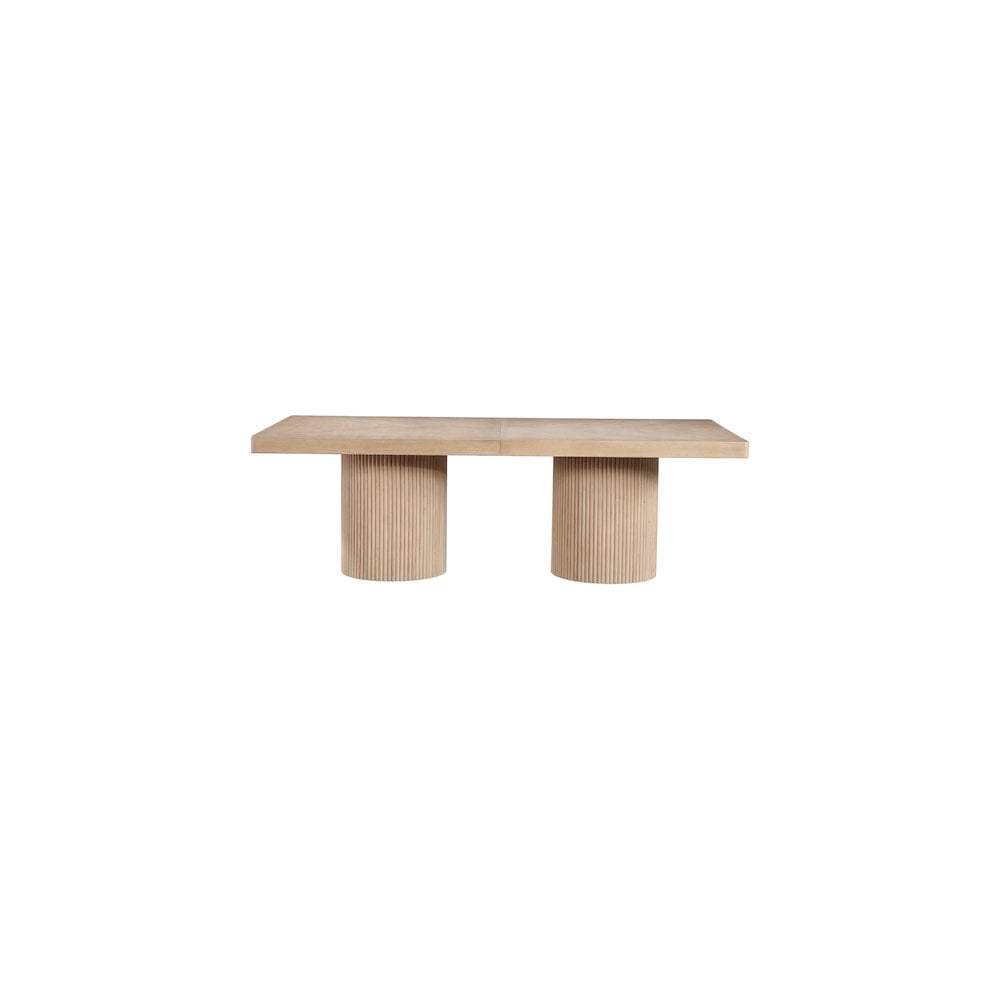 Meridian Furniture Belinda Natural Acacia Wood with Veneer Dining Table