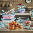 Snapware Pyrex 18piece Glass Food Storage Set