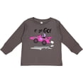 thumbnail image 3 of Inktastic Go Go Go Pink Racing Car Boys or Girls Long Sleeve Toddler T-Shirt, 3 of 5