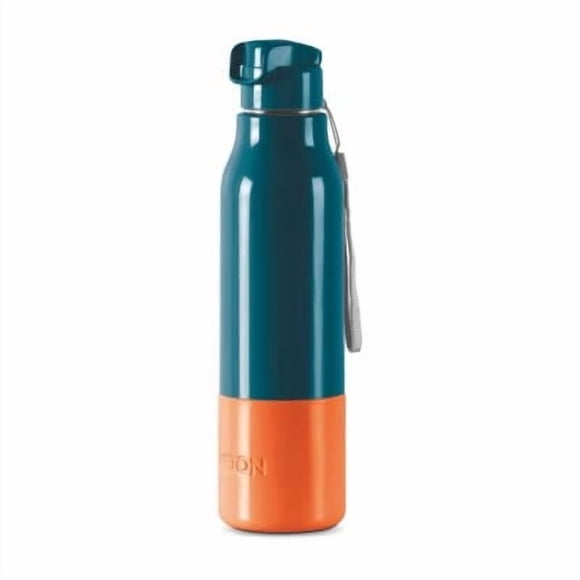 Steel Sprint 900 Insulated Inner Stainless Steel Water Bottle - 630ml, Blue | Hot Or Cold Travel Bottle For School, Office, Gym - Easy Grip, Leak Proof