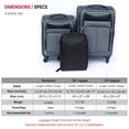 thumbnail image 4 of Travel Case 2PCS Suitcase Set + Oxford Cloth Backpack Oxford Trolley Case without Password Lock Universal wheel, 4 of 6