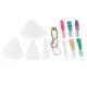 thumbnail image 5 of Marcadores acrílicos ANGGREK en Blanco 0,04 Pulgadas 36 Borlas, 5 of 8
