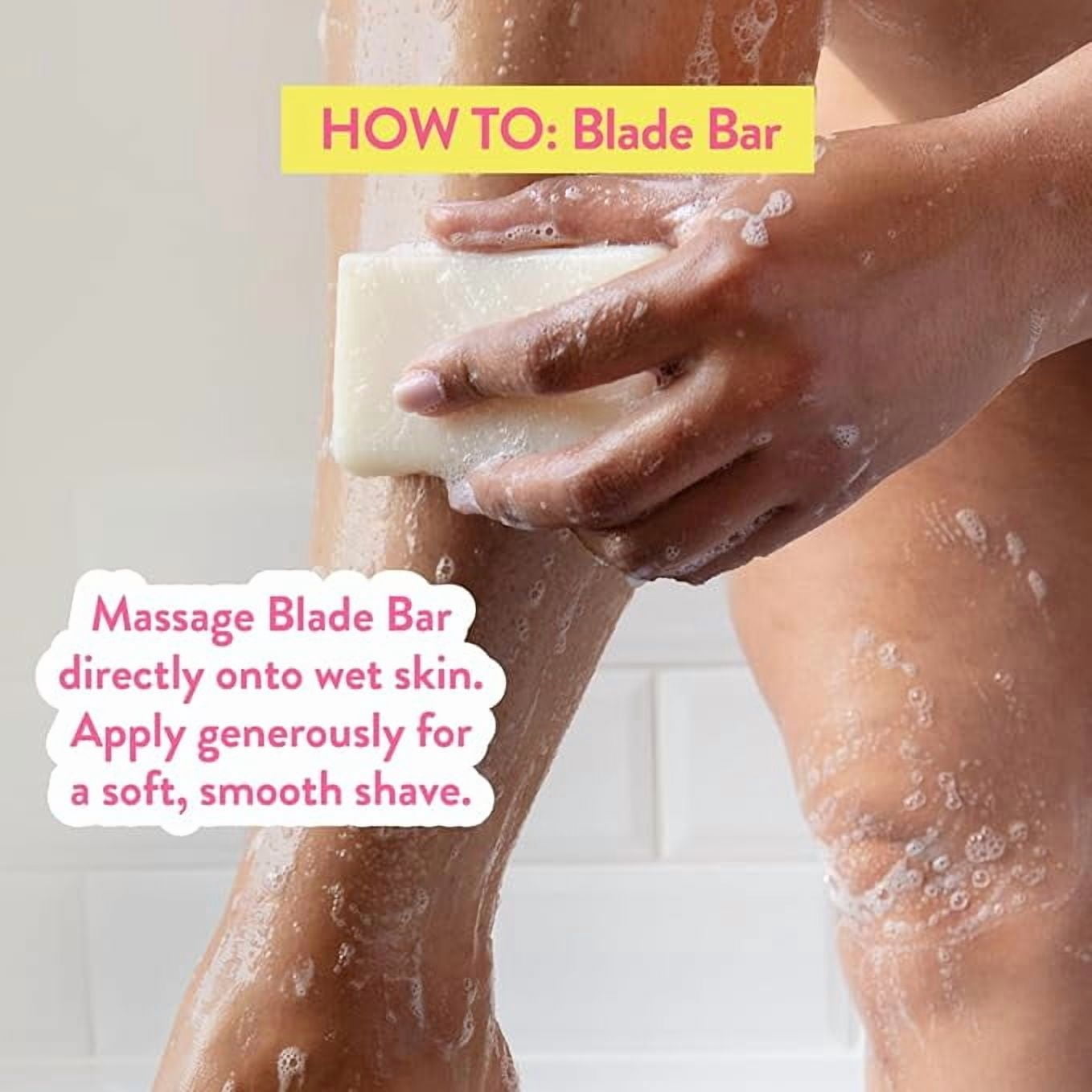 Megababe Blade Bar, Hydrating Shave Bar, Fragrance-Free, 4.4 oz