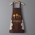 thumbnail image 3 of Delantal de Cocina a Prueba de Aceite con Bolsillos Grandes para Adultos Unisex Sunnimix, 3 of 7