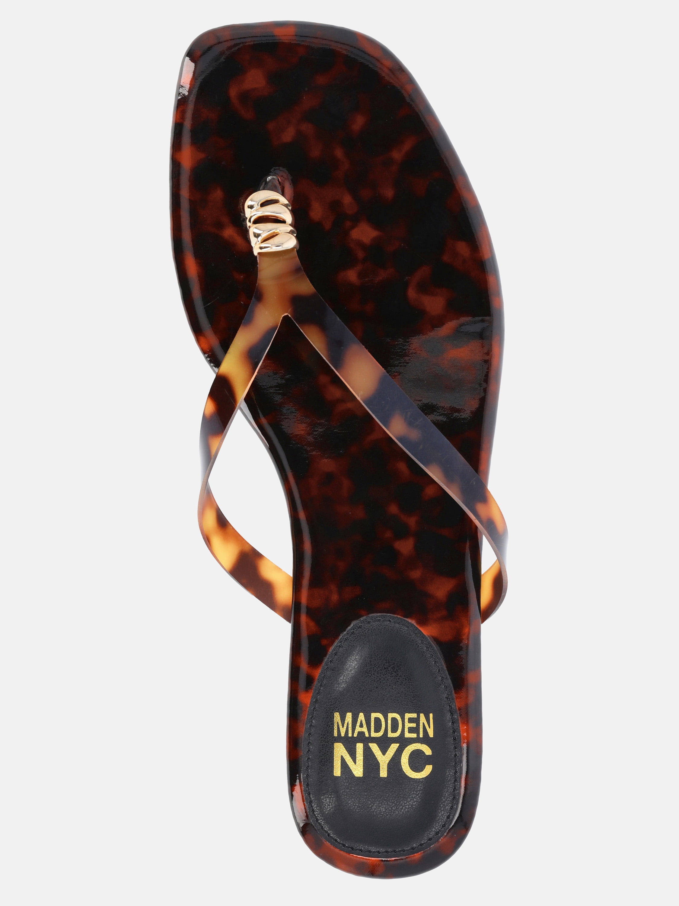 Madden NYC Women's Square Flip Flops