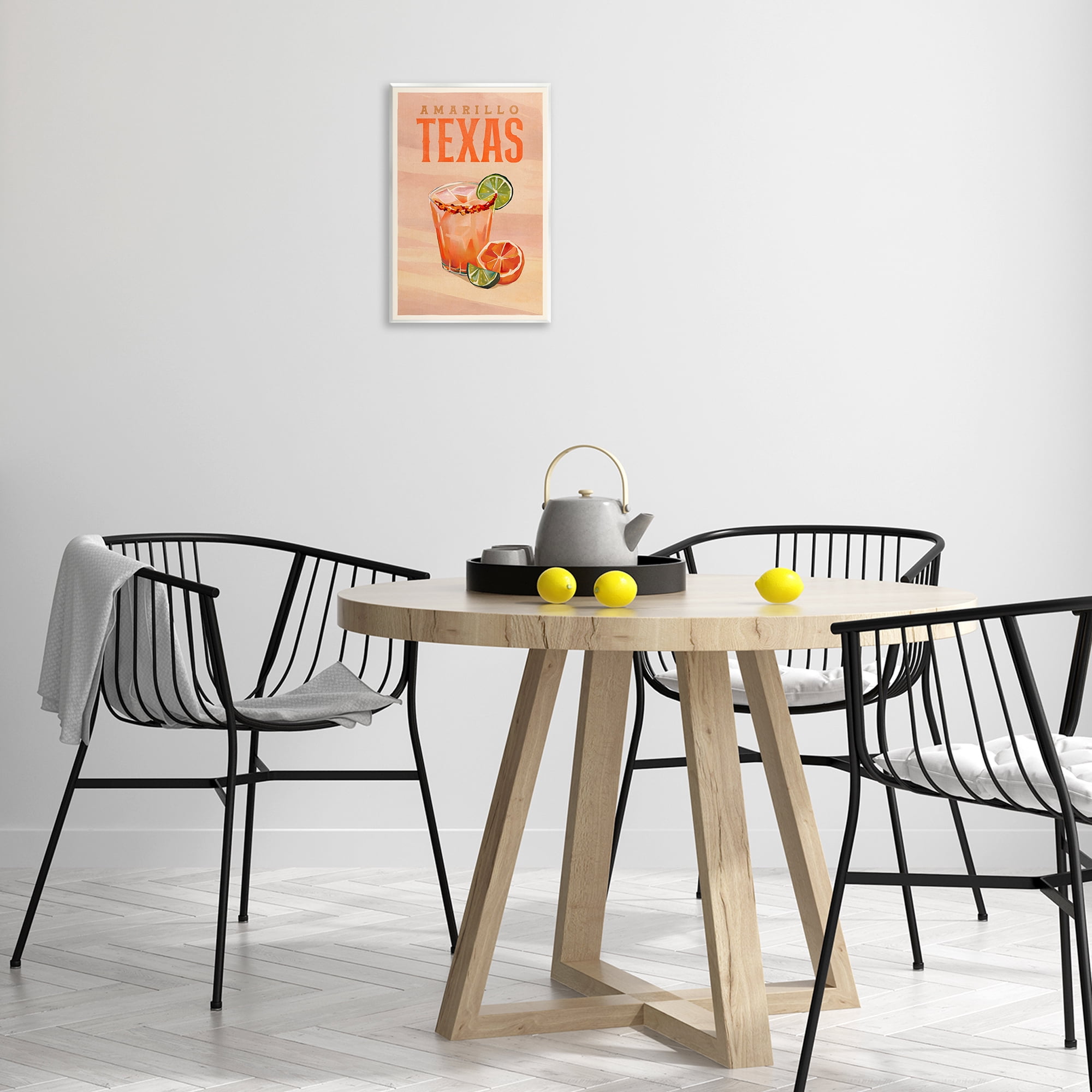Stupell Industries Amarillo Texas Cocktail Food & Beverage Painting Unframed Art Print Wall Art, 10 x 15