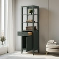 thumbnail image 5 of Vanity Art 21" Freestanding Linen Cabinet with Soft Close Door and Drawer, 5 of 6