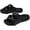 Black, variant on Sandals for Women Men Anti-Slip Cushioned Slippers Thick Soft Slides Outdoor Beach Pool Sandals