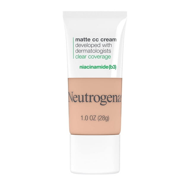 Crema CC Neutrogena Clear Coverage Flawless Mate 30 ml Beige Cebada