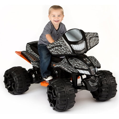 Duck Dynasty ATV 12Volt BatteryPowered RideOn, Gray