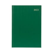 Collins Essential - A4 Day to Page 2022 Diary - Green