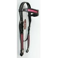 thumbnail image 4 of Horse Western Riding Leather Bridle Headstall Breast Collar Tack Pink 7627, 4 of 4