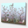 thumbnail image 3 of Designart ' Chinoiserie With Peonies and Birds II ' Traditional Canvas Wall Art Print, 3 of 4
